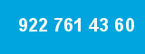 922 761 43 60 922 761 43 60